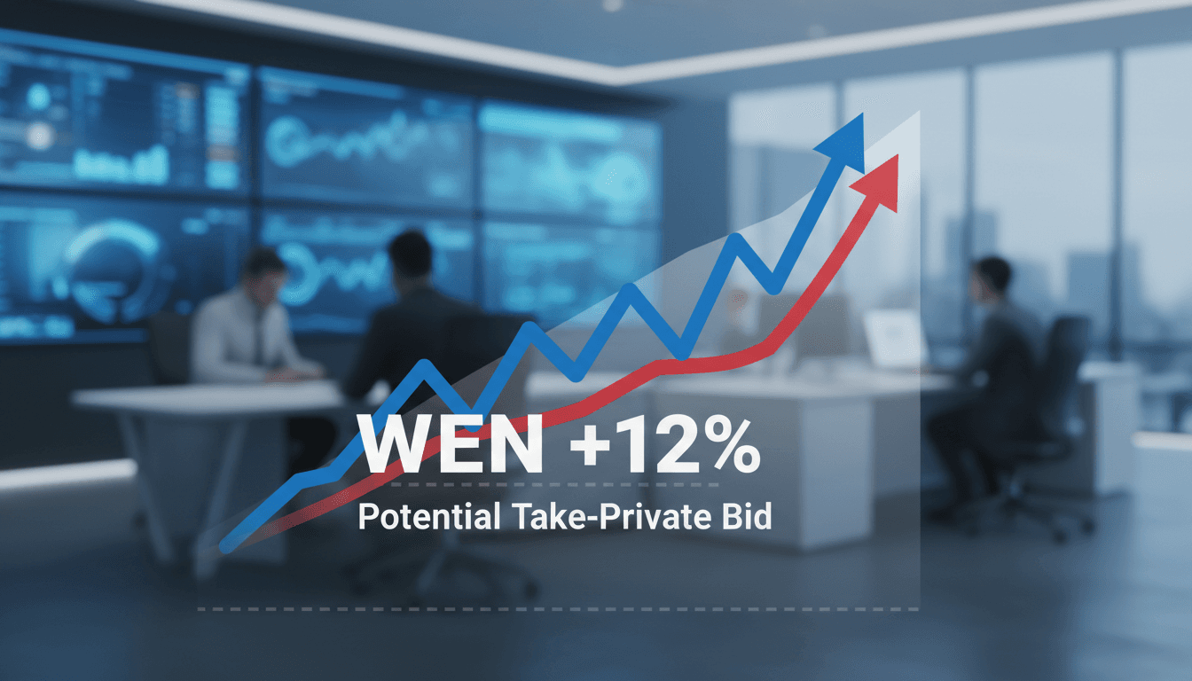 Wendy's shares rise 12% on news of potential take-private bid by Nelson Peltz