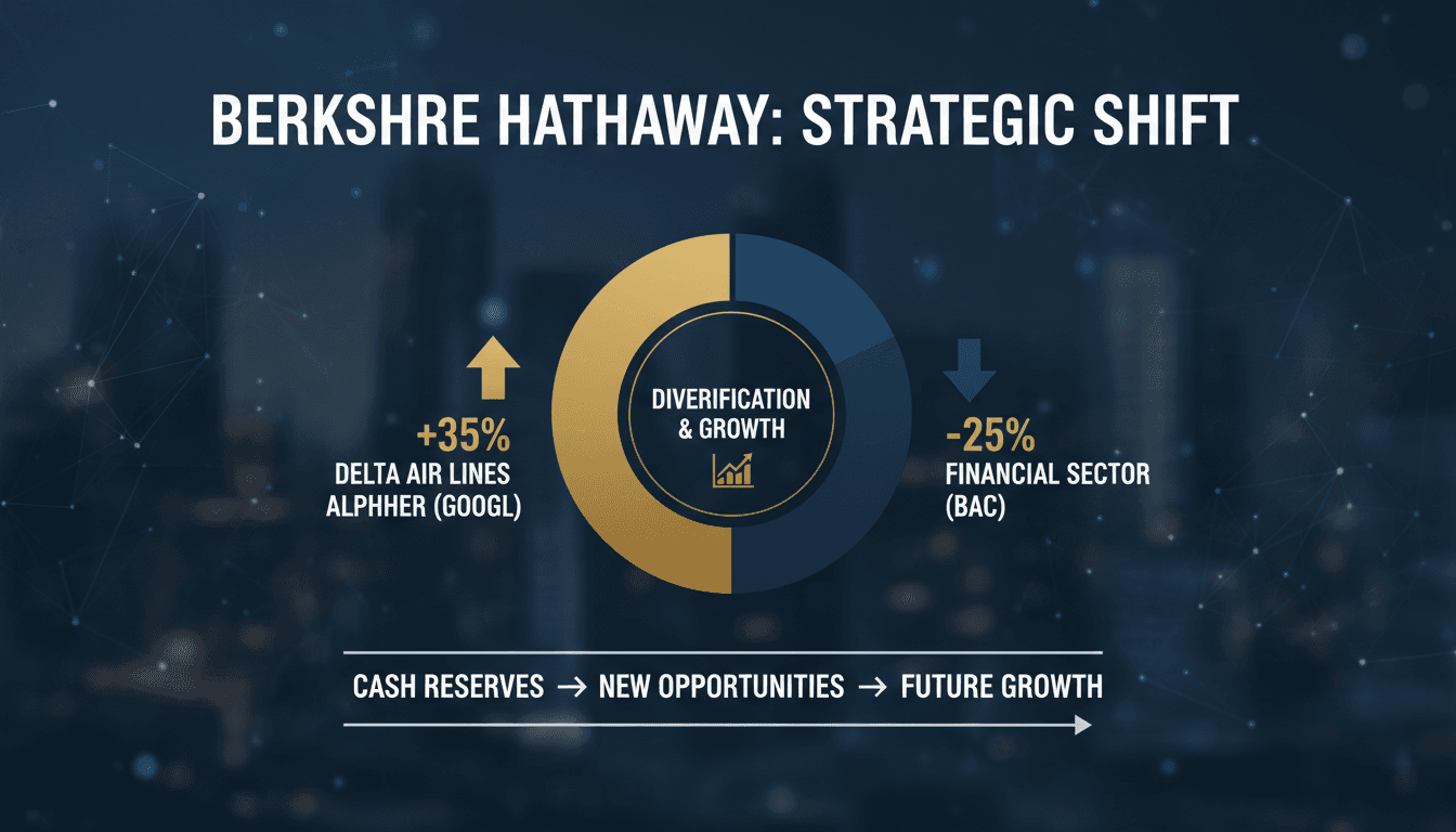 Berkshire Hathaway's investment strategy changes with Delta and Alphabet stakes