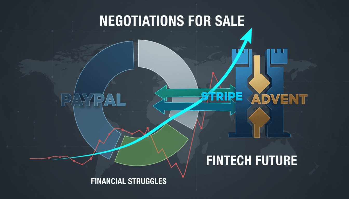 PayPal enters negotiations for potential sale to Stripe and Advent