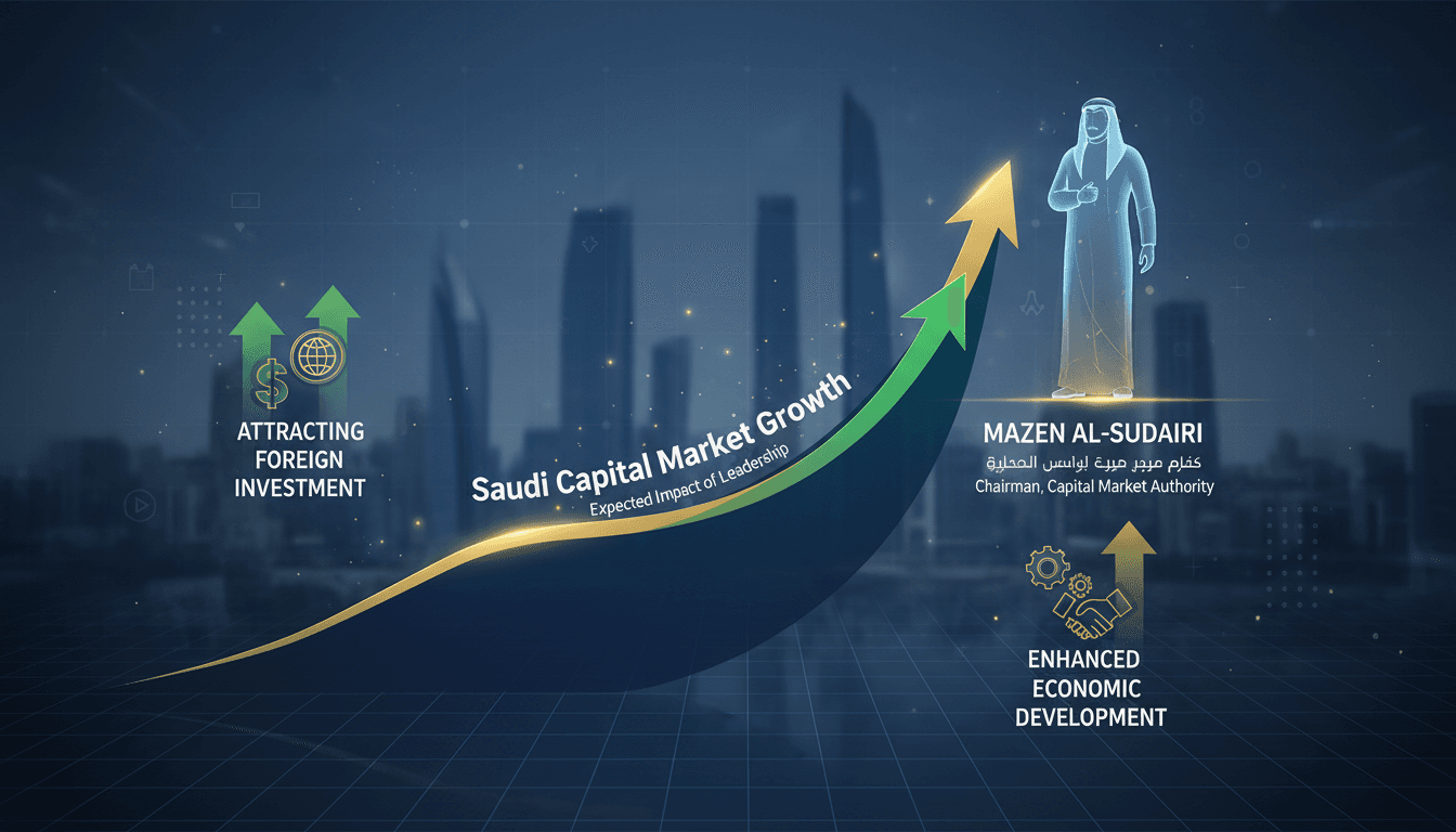 Mazen Al-Sudairi appointed as Chairman of the Saudi Capital Market Authority
