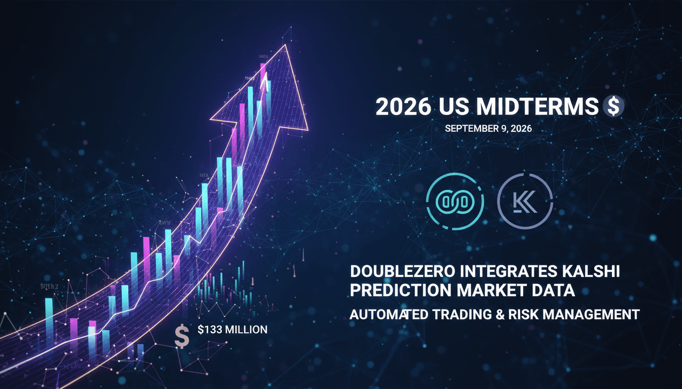 DoubleZero Integrates Kalshi Election Market Data into Edge Platform Ahead of 2026 US Midterms