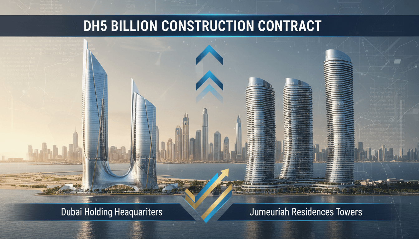 Dubai Holding Signs Dh5 Billion Construction Contract for New Headquarters and Luxury Residences