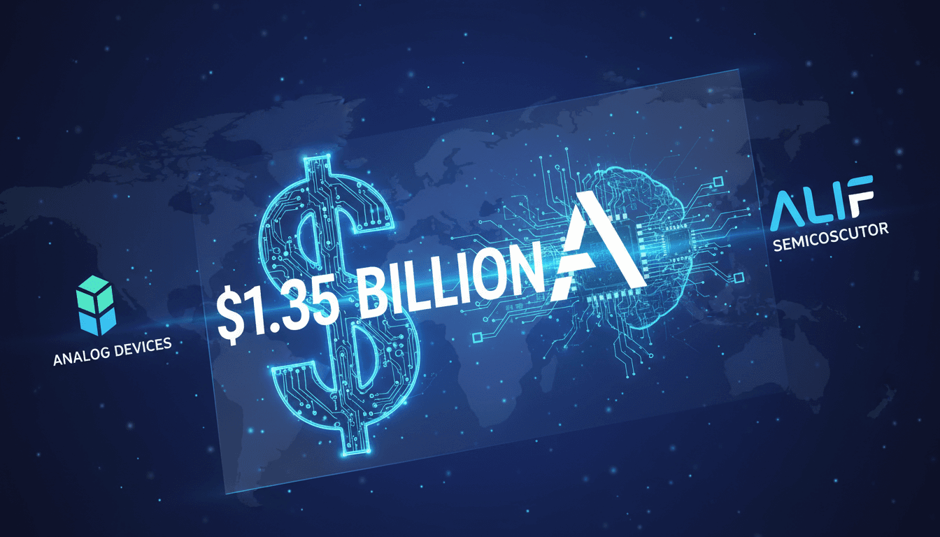 Analog Devices Acquires Alif Semiconductor for $1.35 Billion to Enhance Edge AI Capabilities