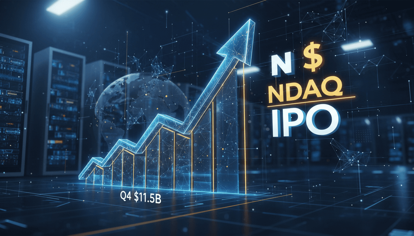 A visual representation of Anthropic's revenue growth and upcoming IPO plans.