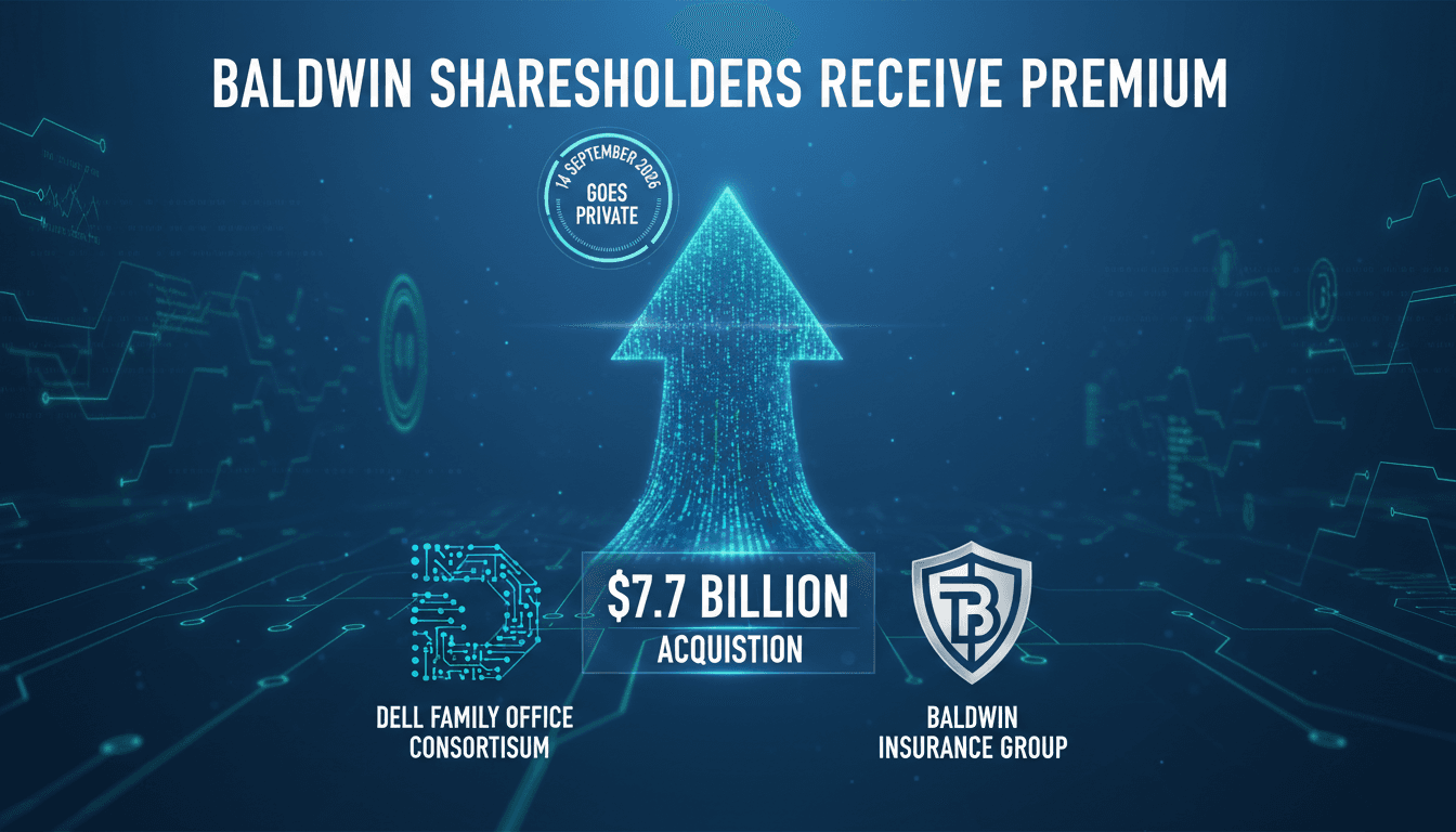 Dell Family Office Consortium Acquires Baldwin Insurance Group for $7.7 Billion