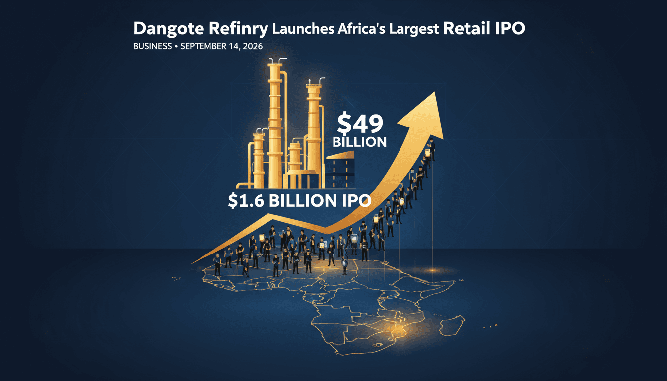 Dangote Refinery Launches Africa's Largest Retail IPO Valued at $49 Billion