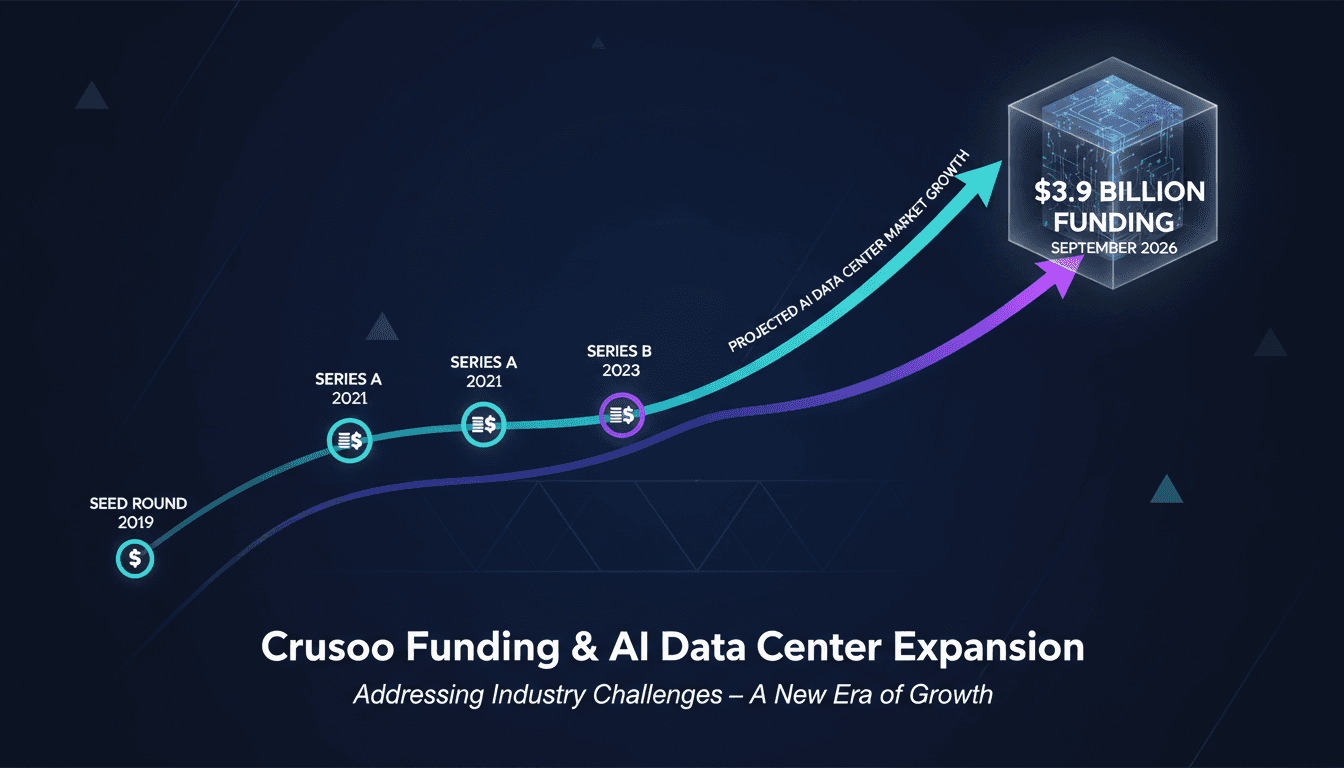 Chase Lochmiller discussing data center industry challenges in a Bloomberg interview after a significant funding round.