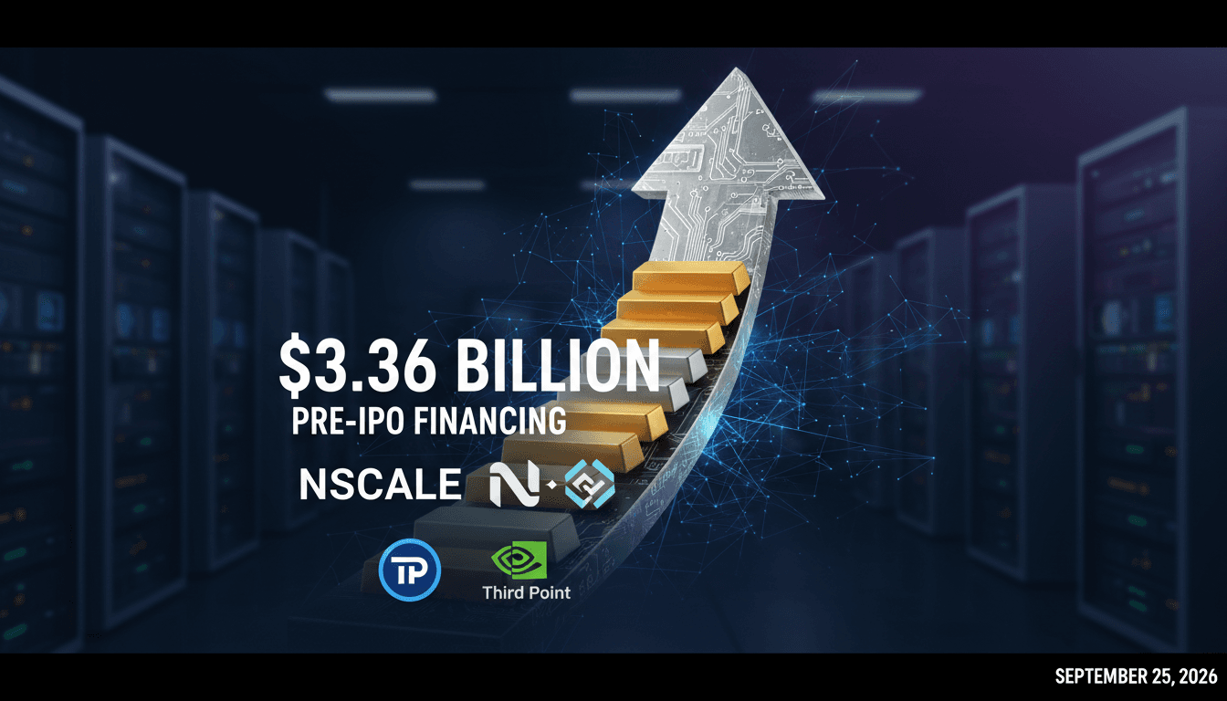 Nscale Secures $3.36 Billion in Pre-IPO Financing Led by Third Point and NVIDIA