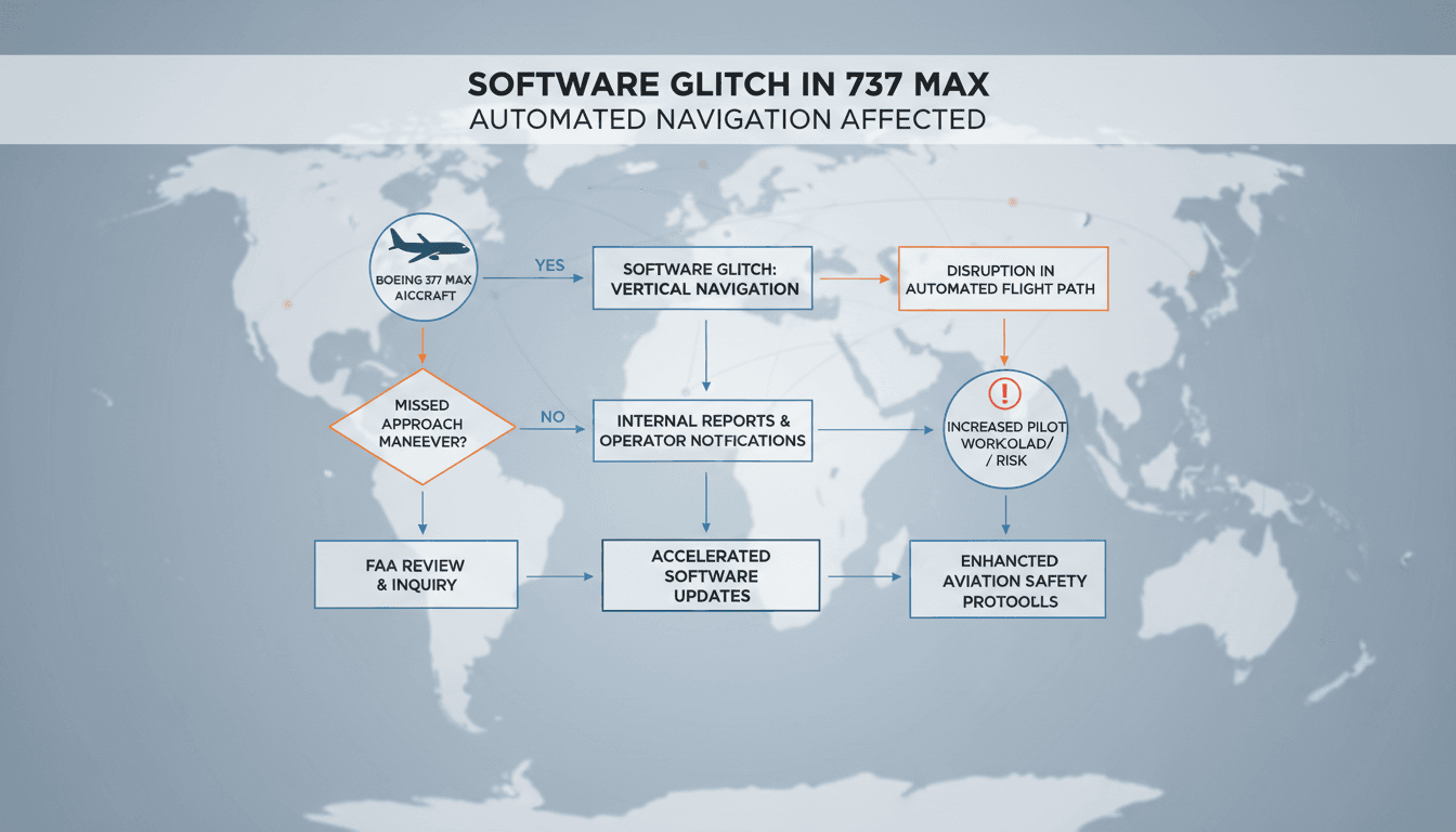 Boeing Reveals Software Glitch in 737 MAX Affecting Automated Navigation