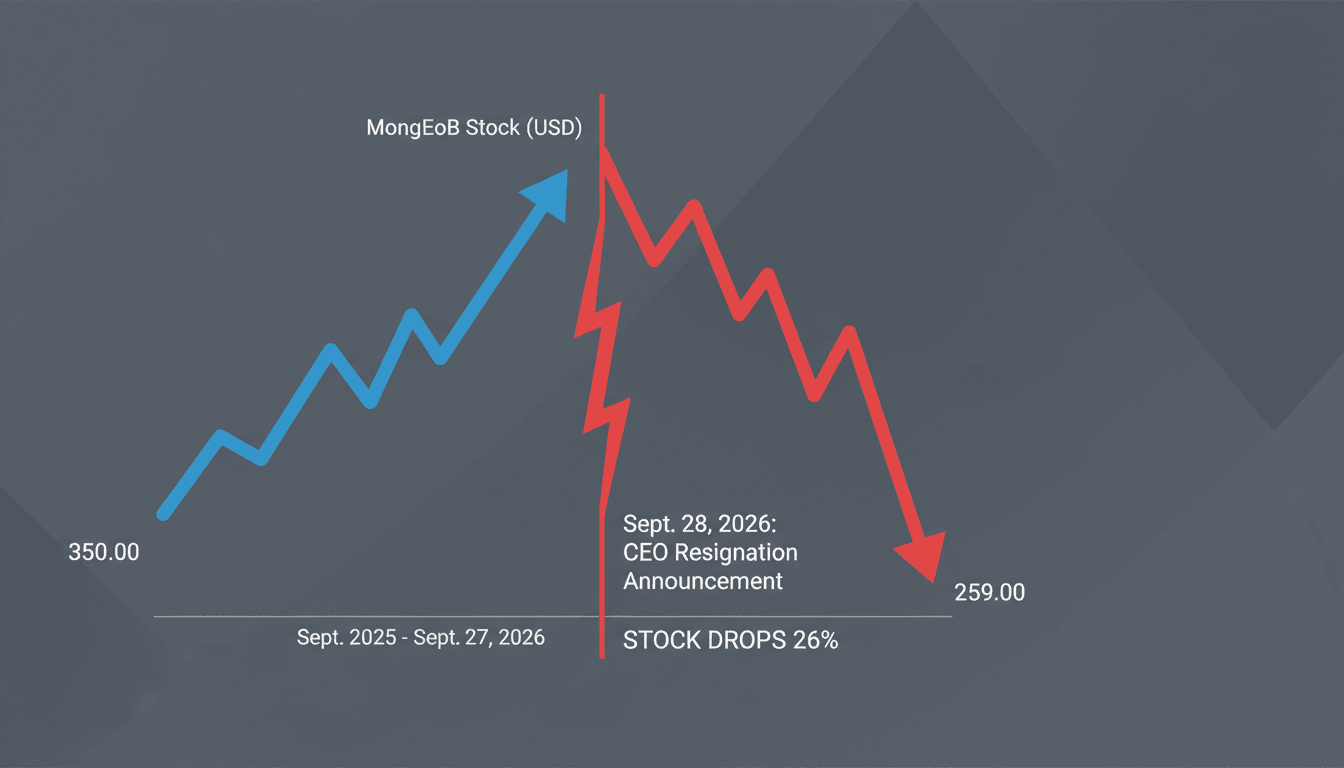 MongoDB CEO Chirantan Desai Resigns to Join Meta Leading to Significant Stock Drop