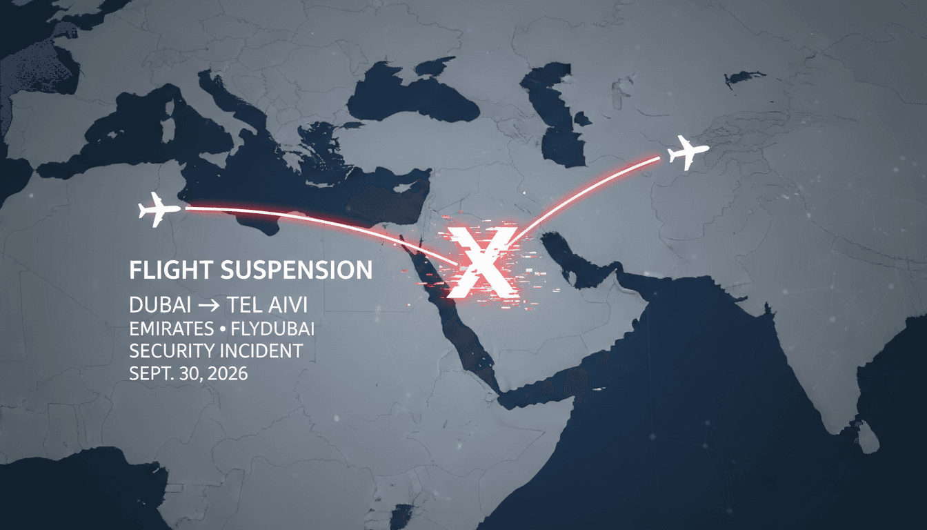 Emirates Halts flydubai Codeshare Flights to Tel Aviv Following Security Incident