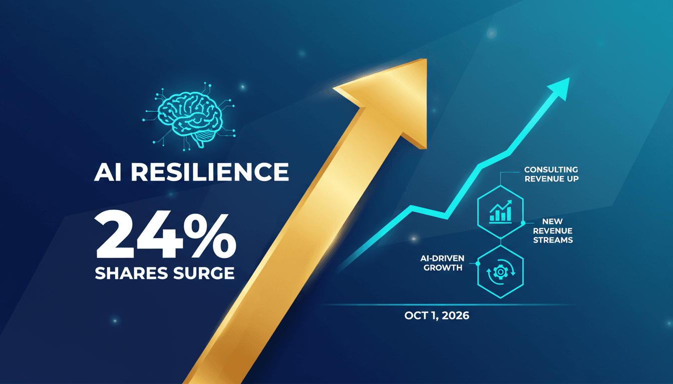 Accenture Reports Strong Earnings and AI Resilience, Shares Surge 24 Percent