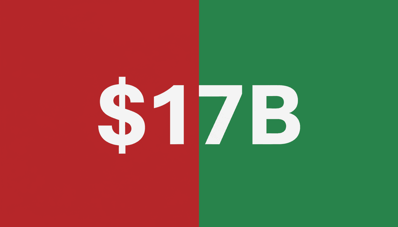 Typographic illustration of the 17 billion dollar DoorDash acquisition of Instacart logos