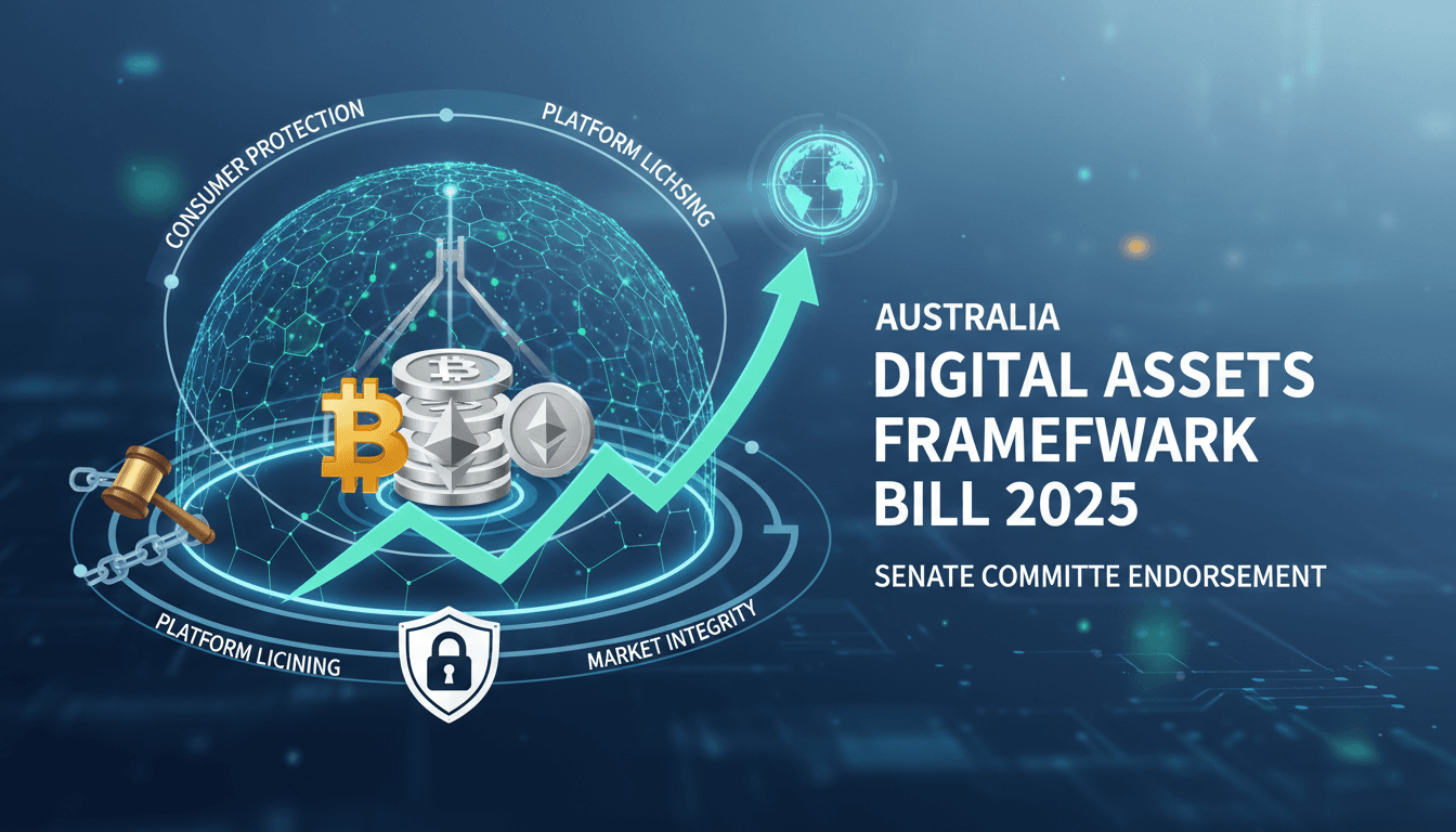Australia's Senate Committee Endorses Digital Assets Framework Bill 2025