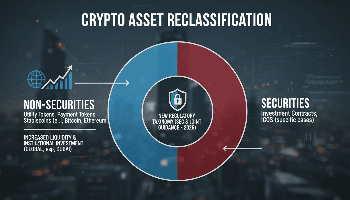 SEC and CFTC Declare Most Crypto Assets as Non-Securities