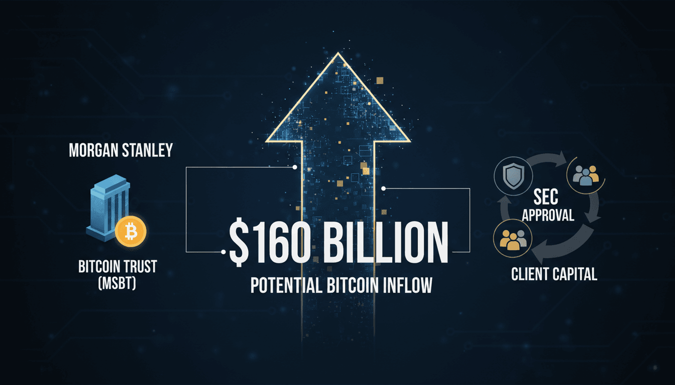 Morgan Stanley Advances Bitcoin ETF Plans with SEC Filing