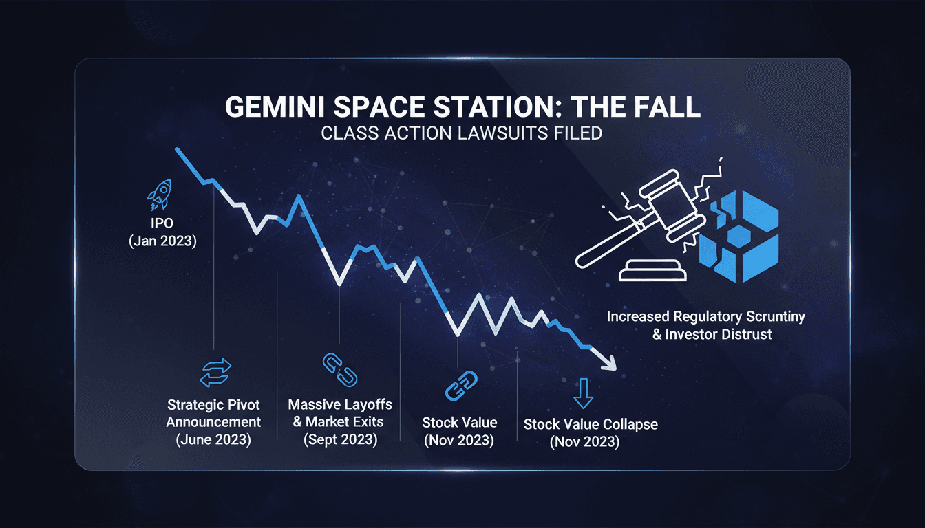 Gemini Space Station Faces Class Action Lawsuits Over IPO Misleading Disclosures