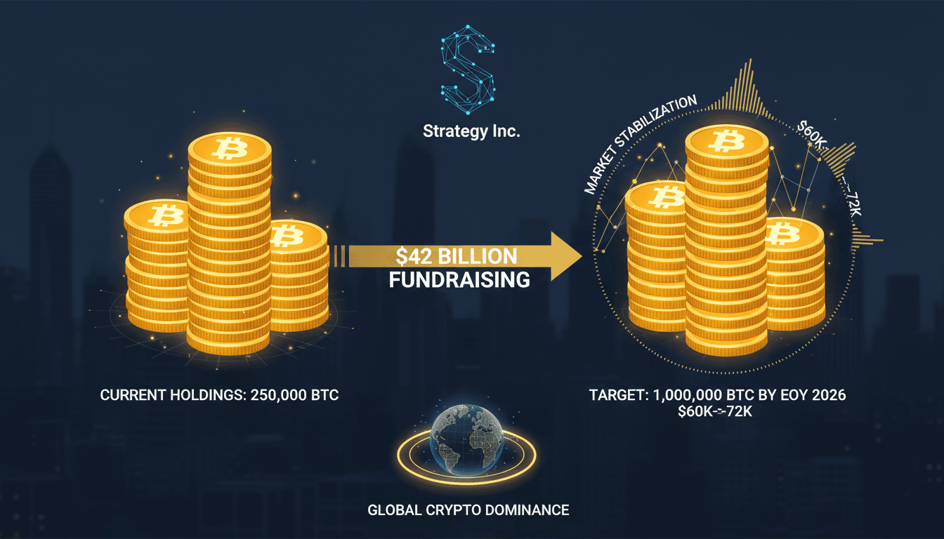 Strategy Inc. Launches $42 Billion Fundraising to Expand Bitcoin Holdings