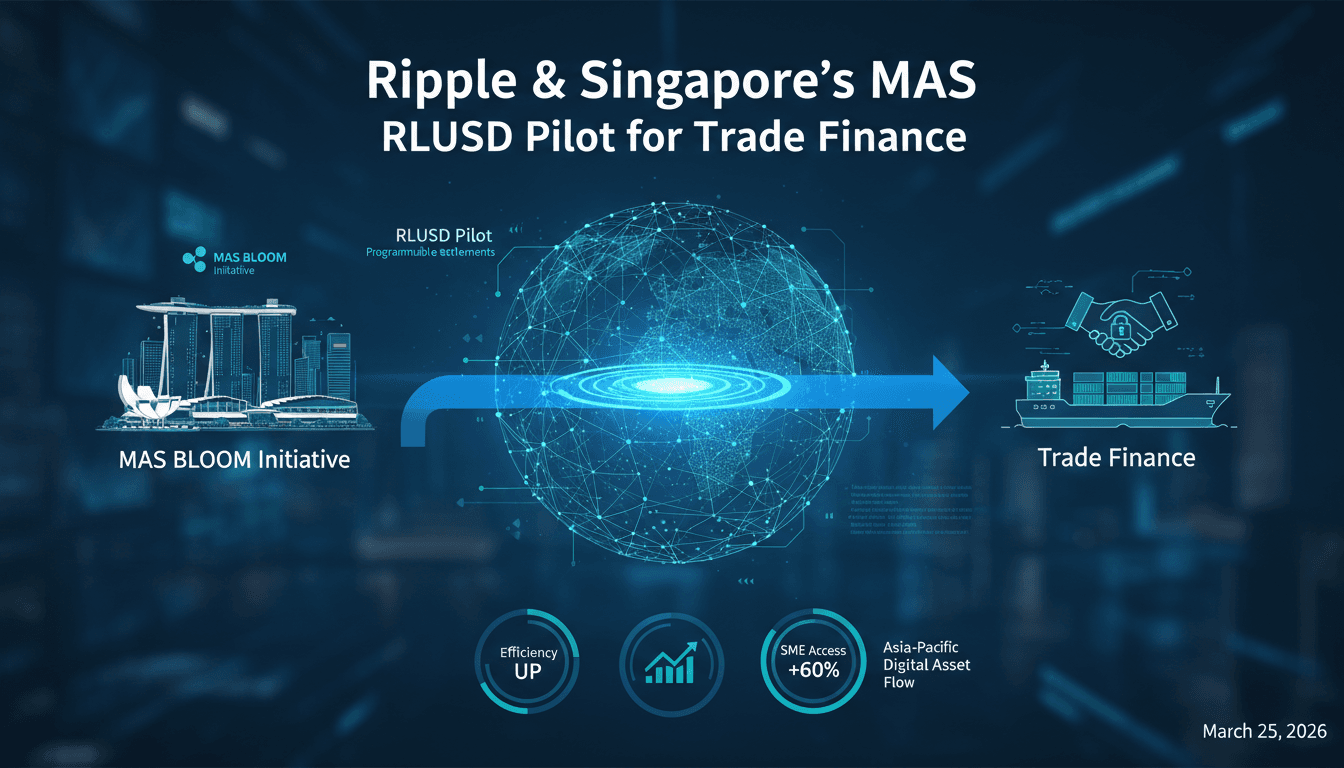 Ripple Partners with Singapore's MAS for RLUSD Pilot in Trade Finance