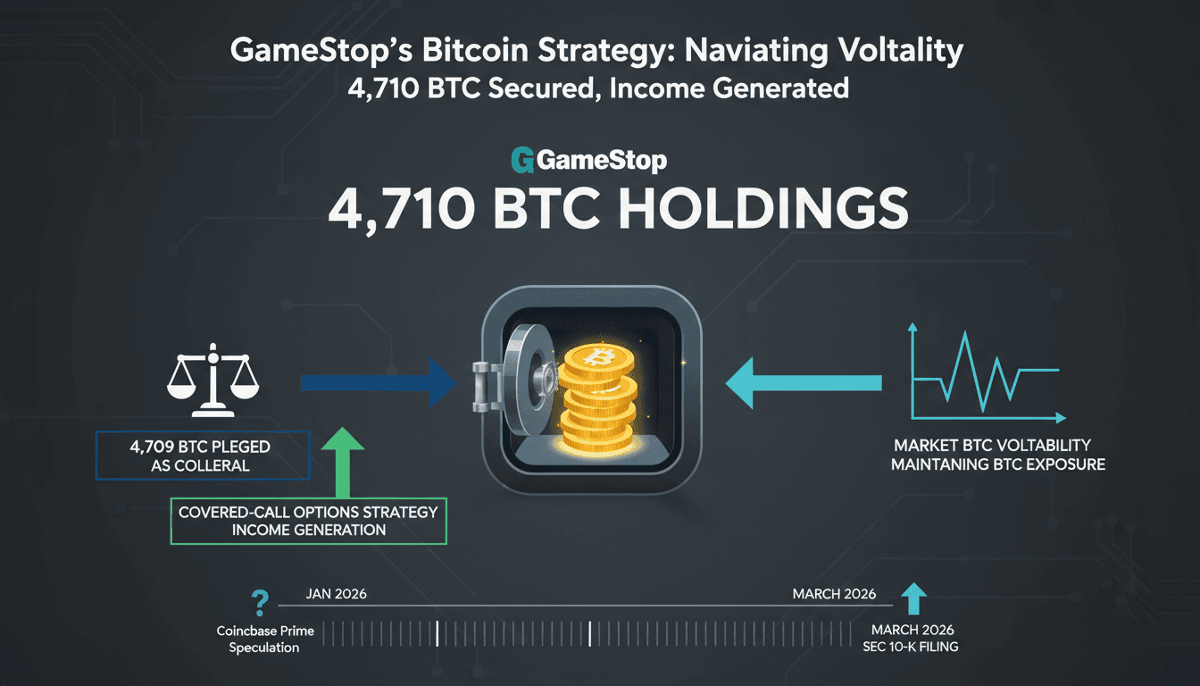 GameStop Confirms Retention of 4,710 Bitcoin Holdings in SEC Filing