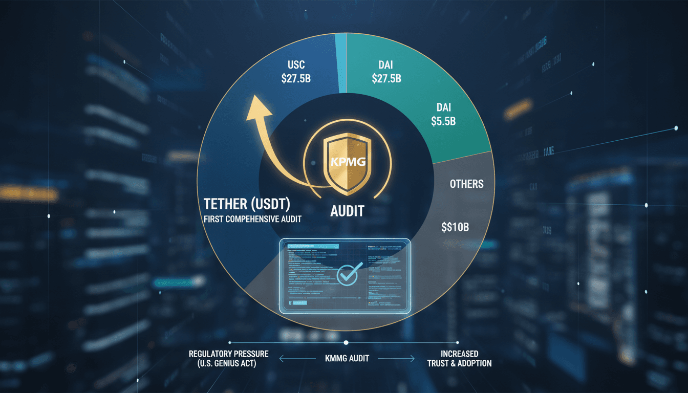 Tether Engages KPMG for First Comprehensive Audit of USDT Reserves