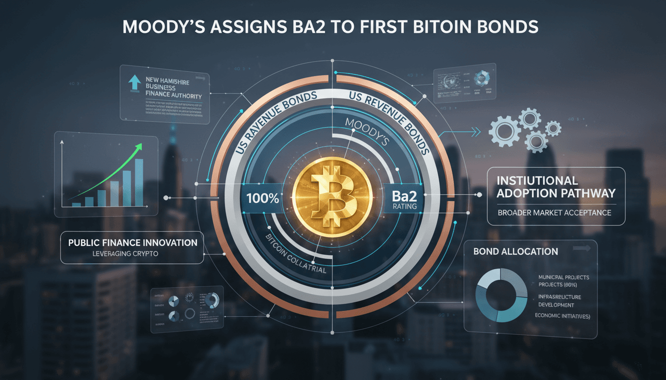 Moody's Assigns Provisional Ba2 Rating to First Bitcoin-Backed Revenue Bonds in the US