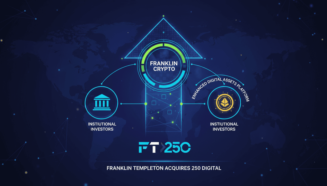 Franklin Templeton to Acquire 250 Digital to Launch Crypto Division for Institutional Investors
