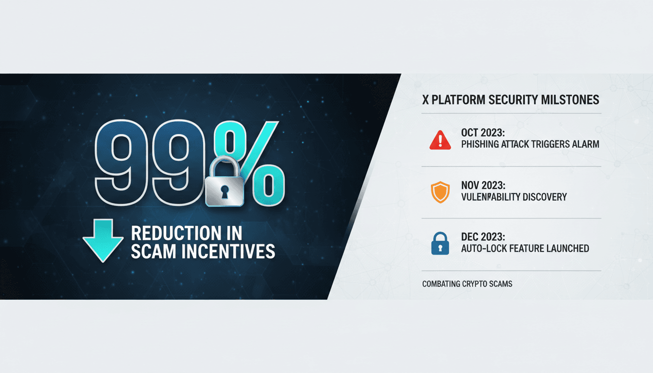X Platform Introduces Auto-Locking Feature for Cryptocurrency Accounts to Combat Phishing Scams