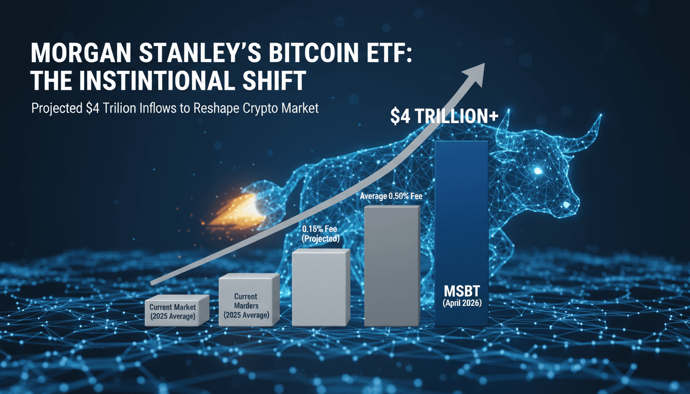 Morgan Stanley's Spot Bitcoin ETF Set to Launch on NYSE Arca in April 2026