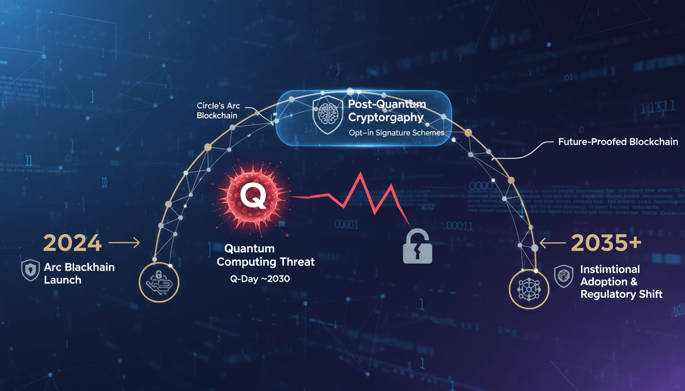 Circle's Arc Blockchain Launches with Post-Quantum Cryptography Features