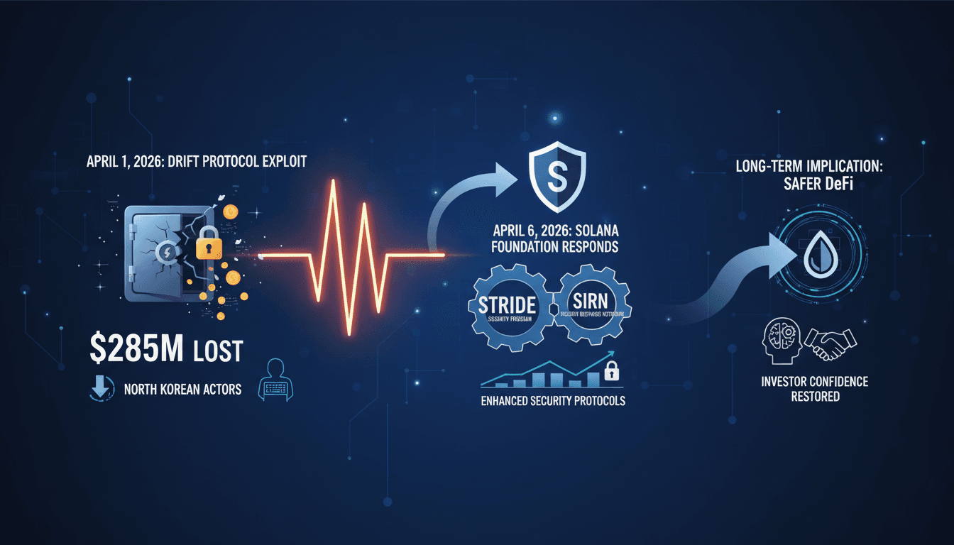 Solana Foundation Implements STRIDE Security Program Following Major Drift Protocol Exploit