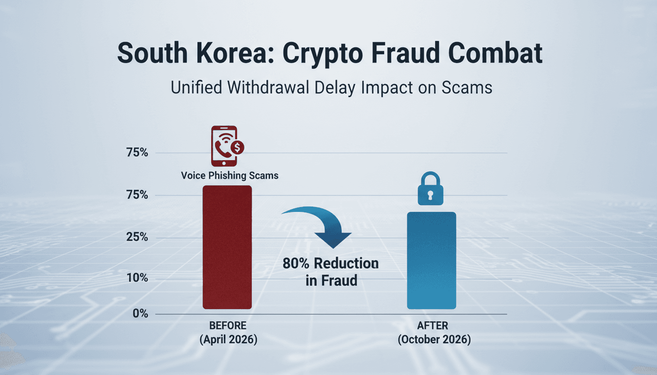 South Korea Enforces Unified Cryptocurrency Withdrawal Delay Rules to Combat Fraud