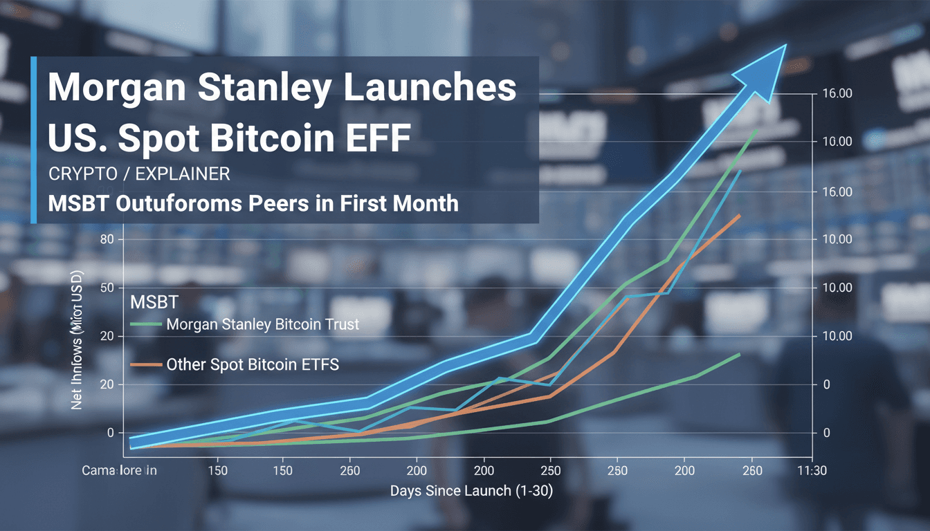 Morgan Stanley Launches First Major U.S. Spot Bitcoin ETF on NYSE Arca
