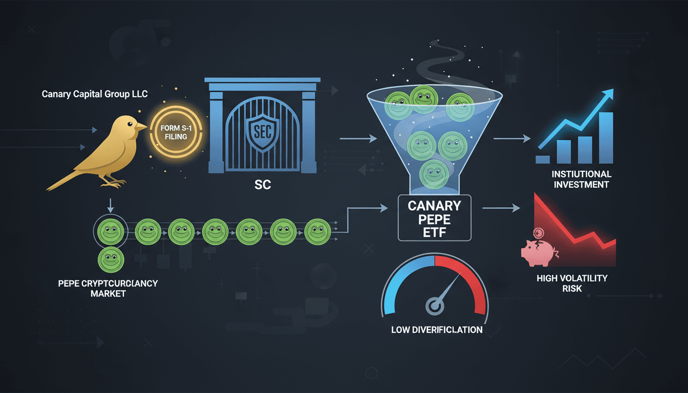 Canary Capital Group Files for Spot PEPE ETF with SEC