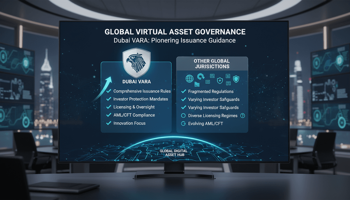 Dubai VARA Publishes First Global Guidance on Virtual Asset Issuance