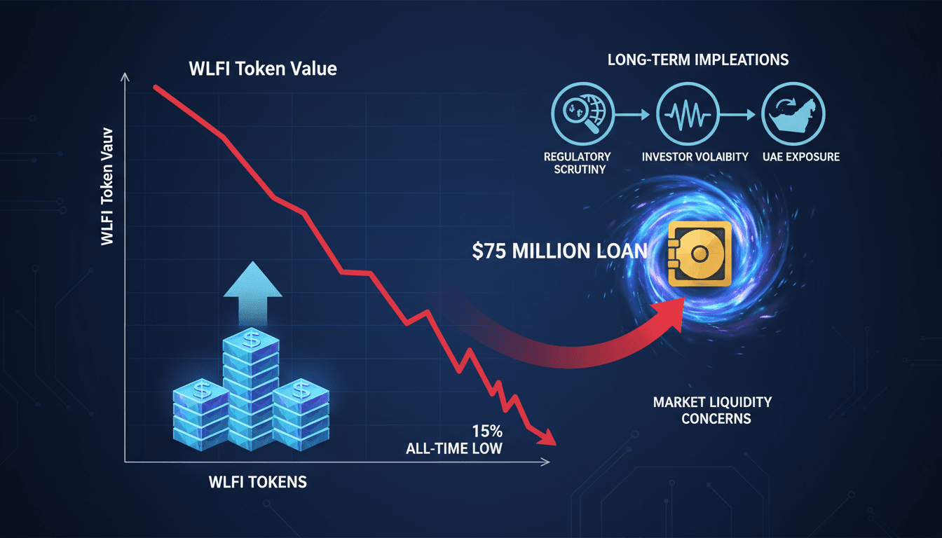 World Liberty Financial Secures $75 Million Loan Using 5 Billion WLFI Tokens as Collateral