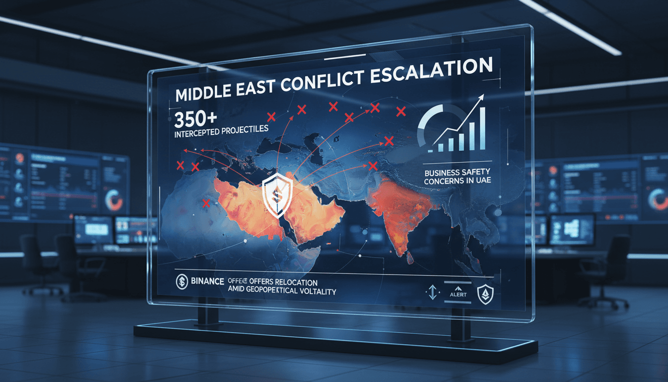 Binance Offers Relocation to UAE Employees Amid Iran Conflict Escalation