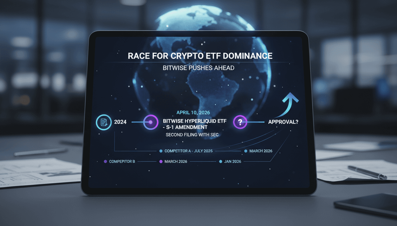 Bitwise Asset Management Files Second Amendment for Hyperliquid ETF with SEC