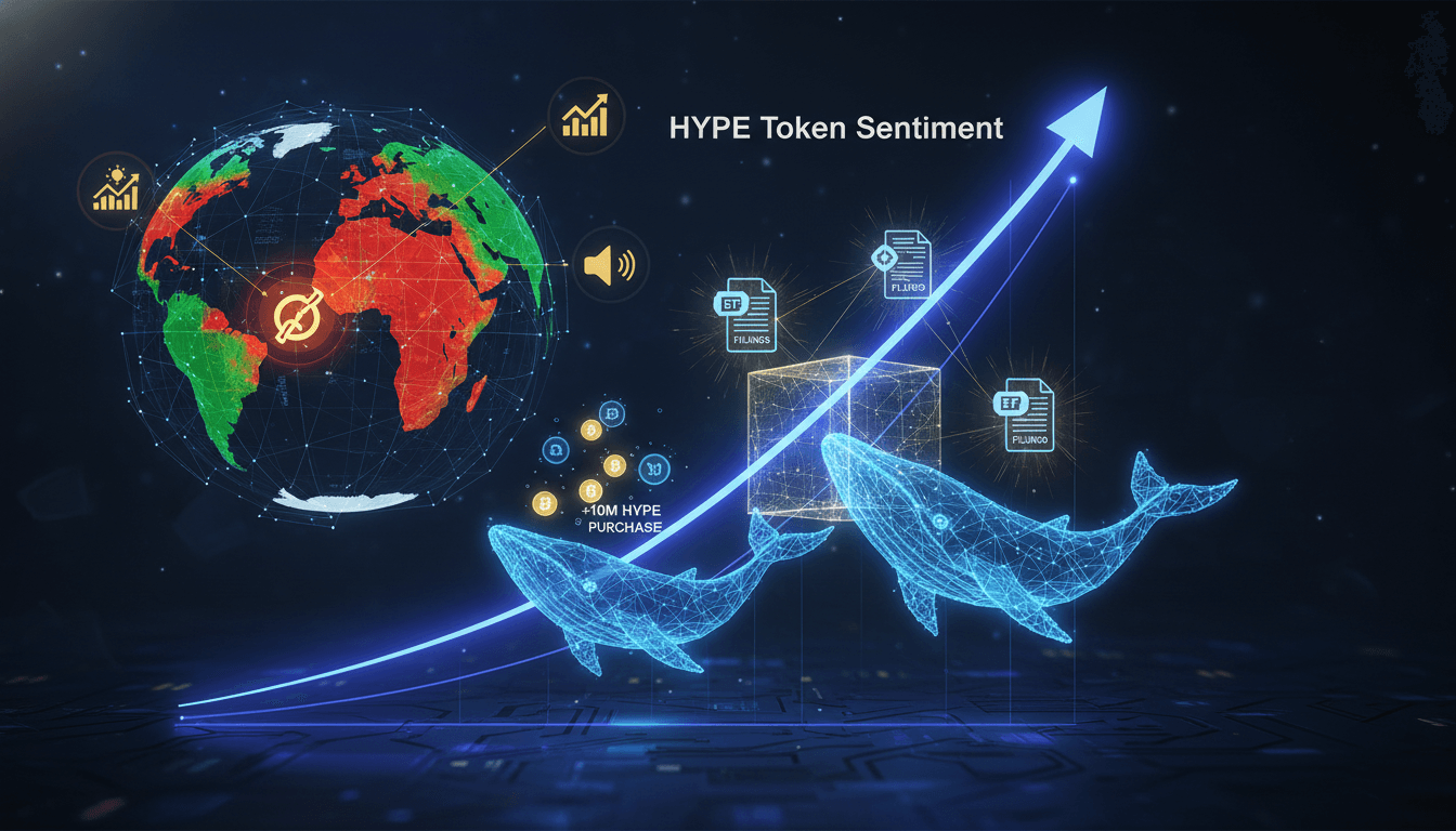 Whale Activity and ETF Filings Boost HYPE Token Sentiment