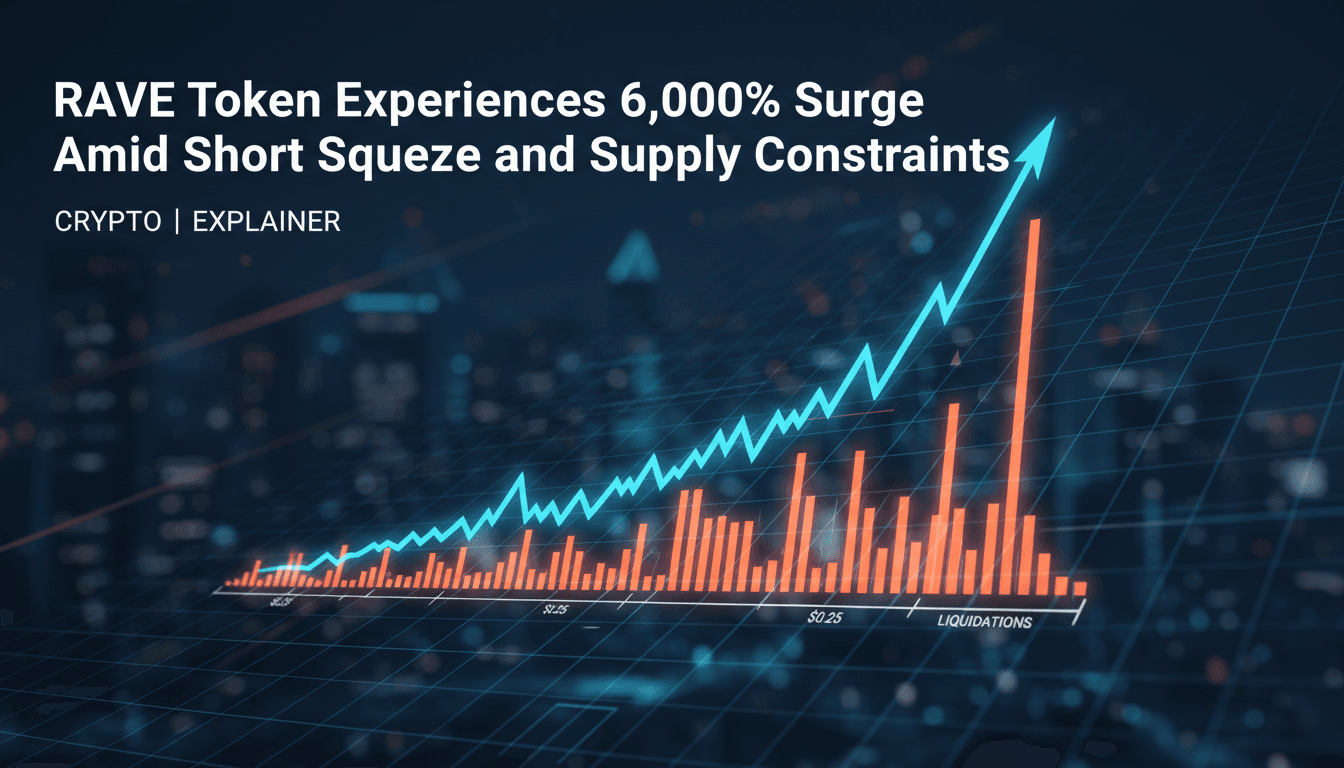 RAVE Token Experiences 6,000% Surge Amid Short Squeeze and Supply Constraints
