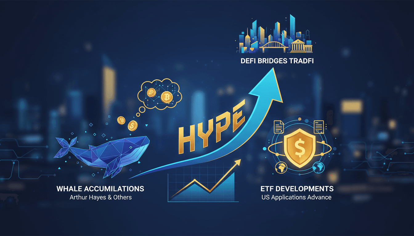 Increased Bullish Sentiment for Hyperliquid Driven by Whale Accumulations and ETF Developments
