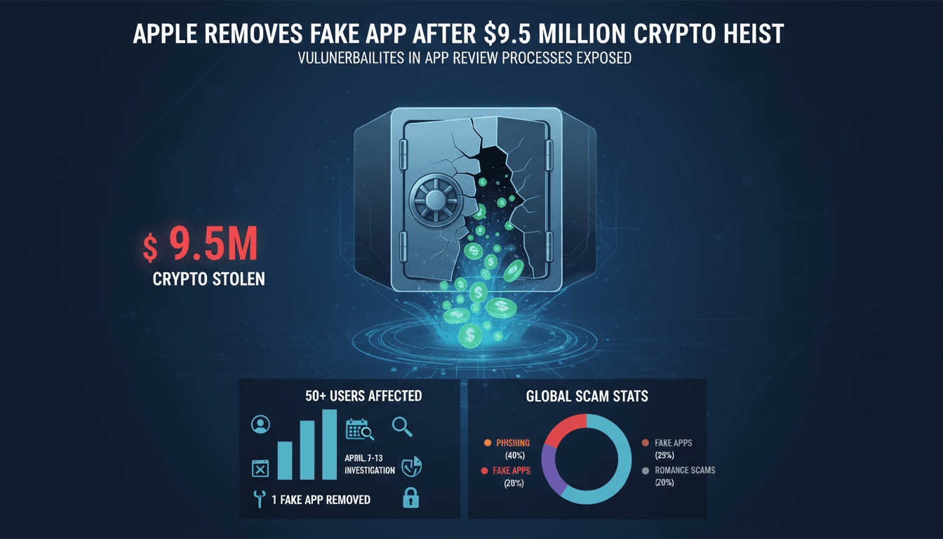 Apple Removes Counterfeit Ledger Live App Following $9.5 Million Cryptocurrency Theft