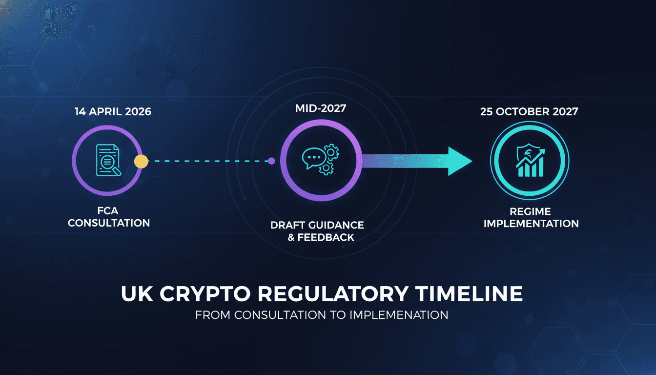 UK FCA Begins Consultation on Cryptoasset Regulatory Framework Ahead of 2027 Implementation