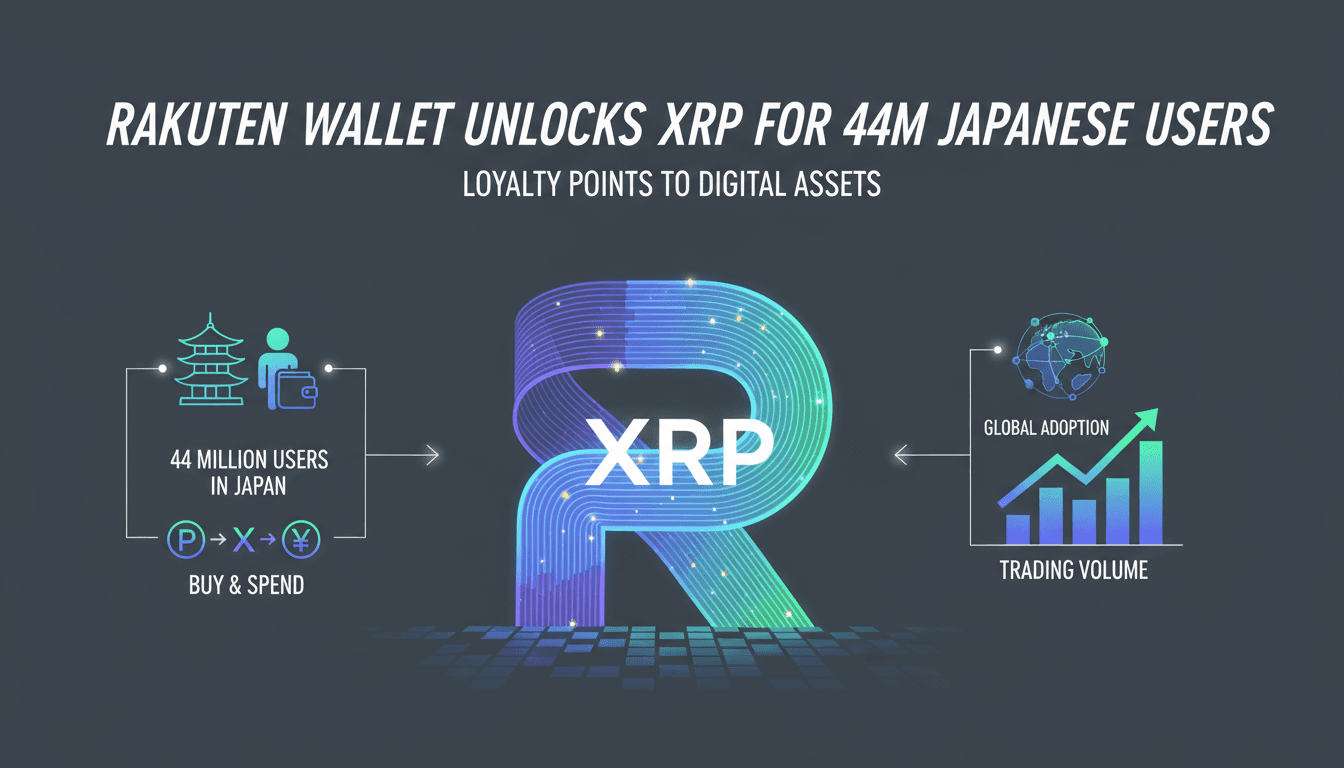 Rakuten Wallet Launches XRP Integration for 44 Million Users in Japan