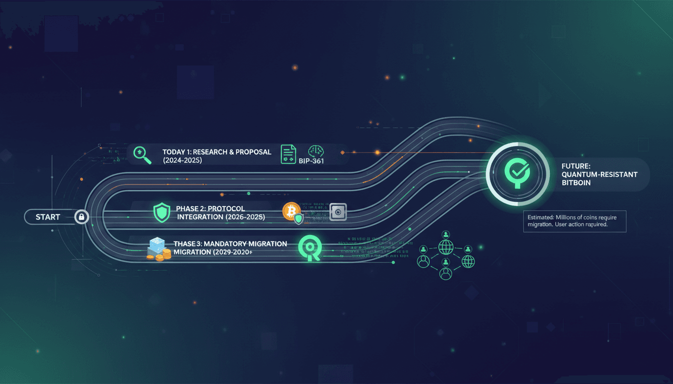 Bitcoin Developers Propose Migration to Quantum-Resistant Signatures with BIP-361