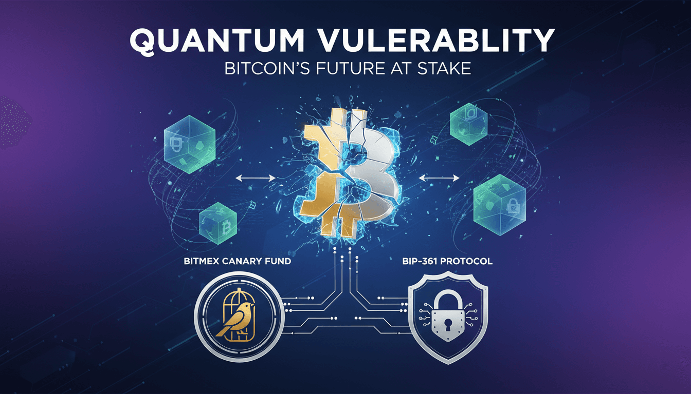 BitMEX Research Proposes Canary Fund to Address Bitcoin's Quantum Vulnerability