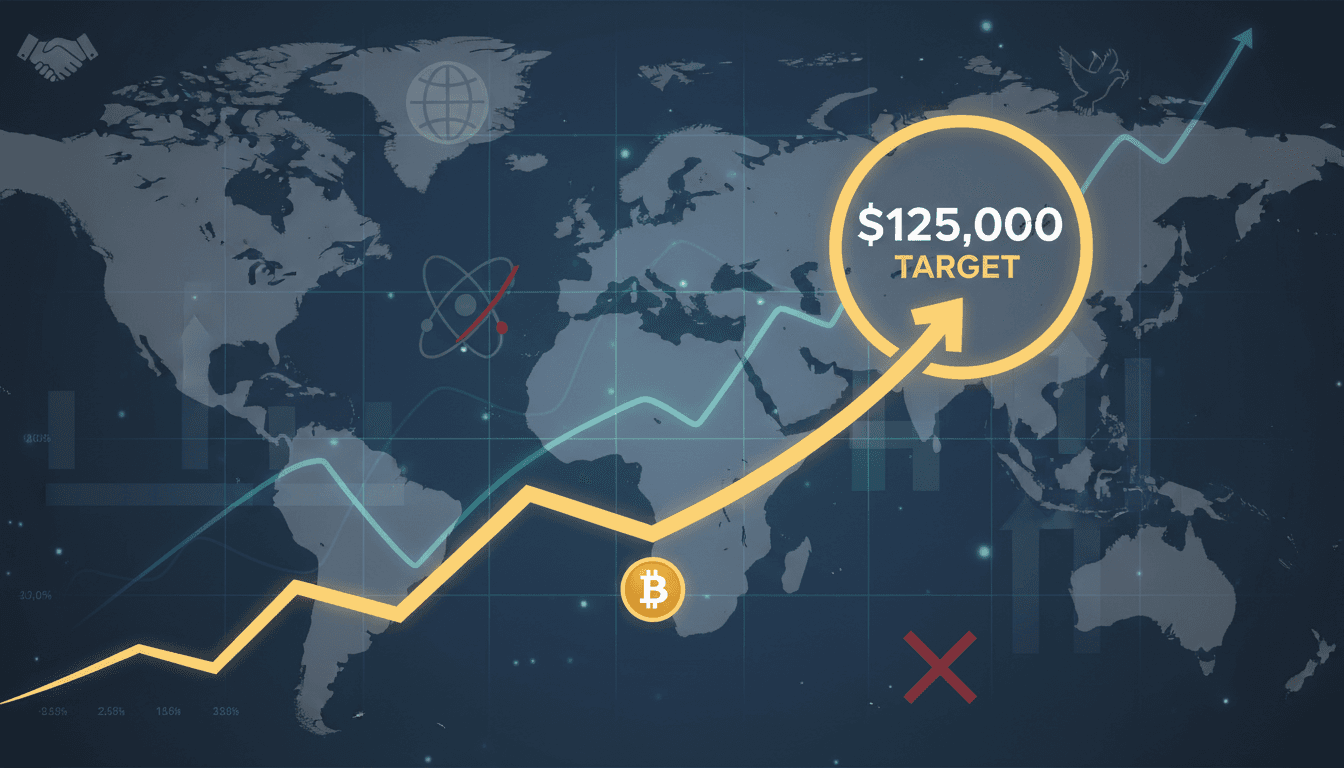 Bitcoin Bulls Aim for $125,000 Amid U.S.-Iran Ceasefire Talks