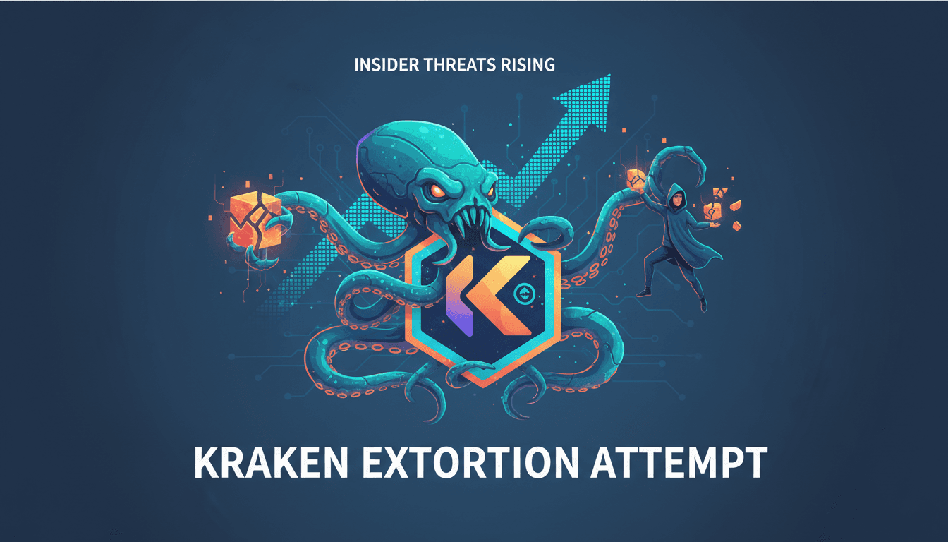Kraken Cryptocurrency Exchange Faces Extortion Attempt After Insider Data Breaches