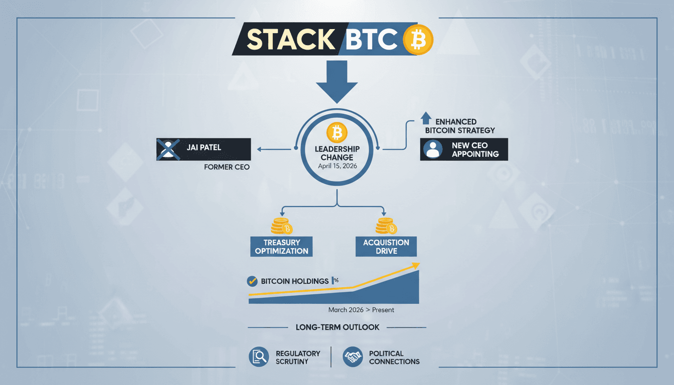 Jai Patel resigns as CEO of Stack BTC amid leadership changes