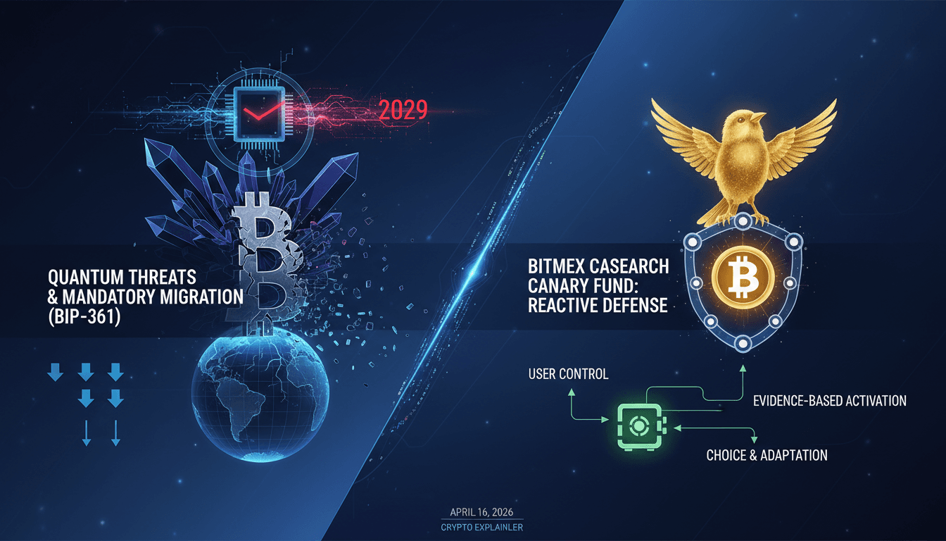 BitMEX Research Proposes Canary Fund to Address Quantum Threats to Bitcoin
